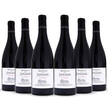 MV 加纳斯酒庄 (Domaine de la Janasse) - Cotes du Rhone les Garrigues 系列(6 瓶 - 1x2015、1x2016、1x2017、1x2018、2x2019)(6 瓶箱 - 标准瓶)