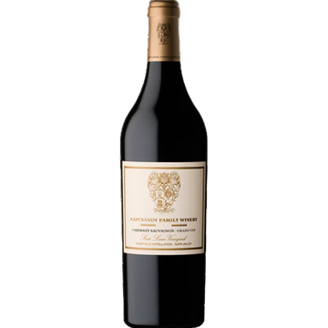 Kapcsandy Family Winery Cabernet Sauvignon Grand Vin State Lane Vineyard Red