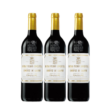 Chateau Pichon-Longueville-Comtesse de Lalande Pichon Lalande Panachee Magnum Case (95/96/00) Red