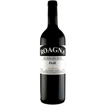Roagna Barbaresco Paje Vecchie Viti Red