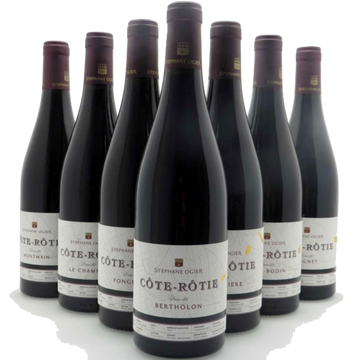 2015 Ogier - 7 Lieux Dits Collection 2015 (Fongeant, Cote-Bodin, Le Champon, La Vialliere, Bertholon, Montmain and Cognet) (7 Bottle Case - Standard Bottles)