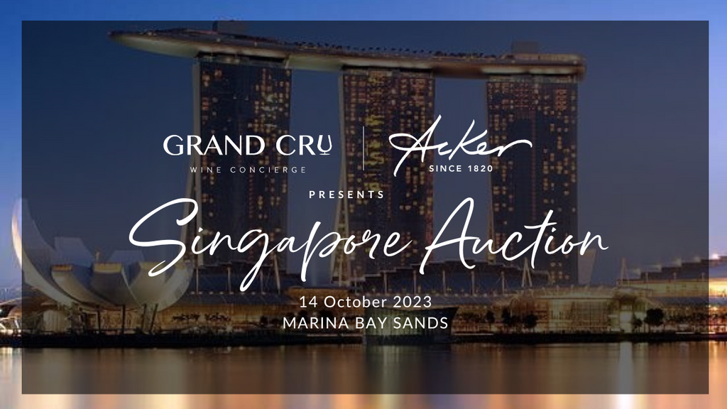 Inaugural Singapore Auction | 14 Oct 2023 at Marina Bay Sands
