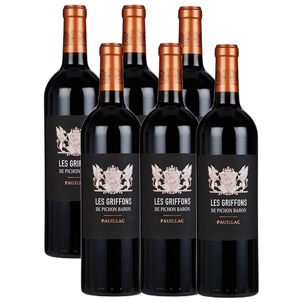 (Bundle of 6) 2016 Chateau Pichon Baron - Griffons de Pichon Baron