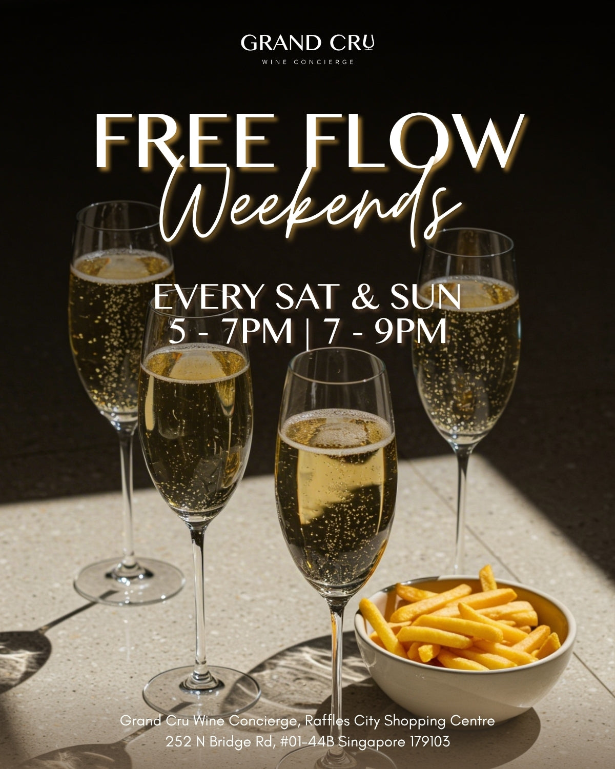 Grand Cru Free Flow Weekend - Wine Tasting