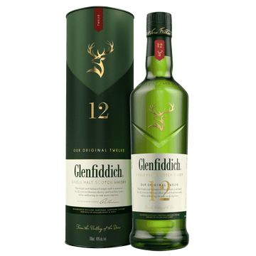 Glenfiddich 12 Year Old Single Malt Scotch 700ml