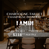 [CLOSED] Chartogne-Taillet Champagne Dinner at Tambi | 2 Apr 2024