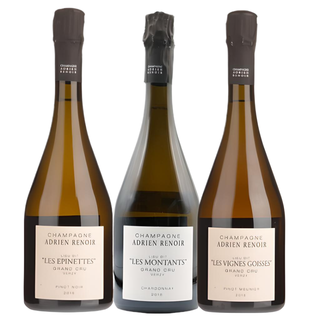 Adrien Renoir Mixed Case of Les Epinettes, Les Montants & Les Vignes Goisses  White