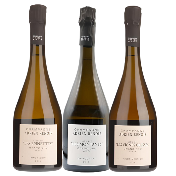Adrien Renoir Mixed Case of Les Epinettes, Les Montants & Les Vignes Goisses  White