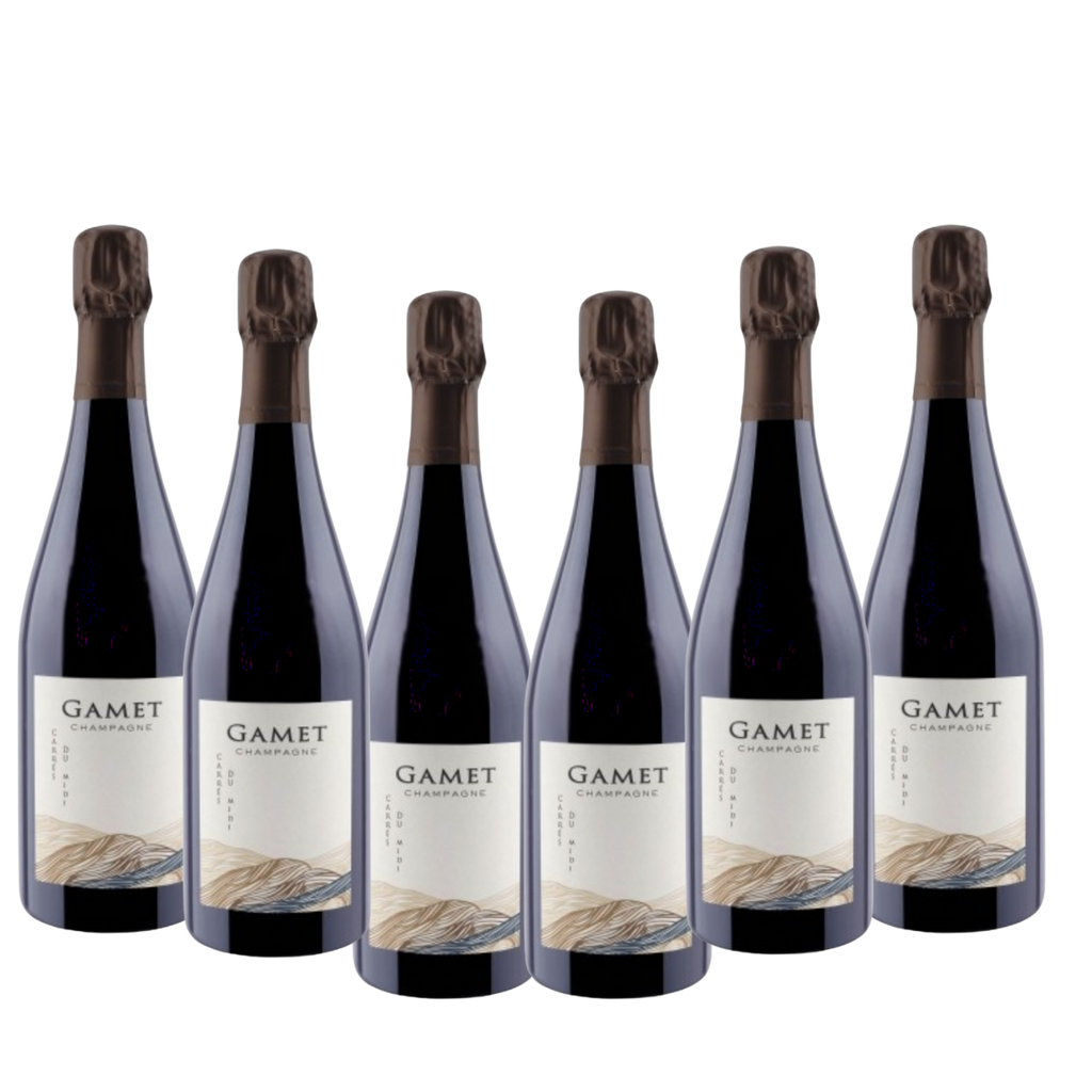 2019 Maison Gamet - Carres du Midi Blanc de Noir Brut Nature - Bundle of 6