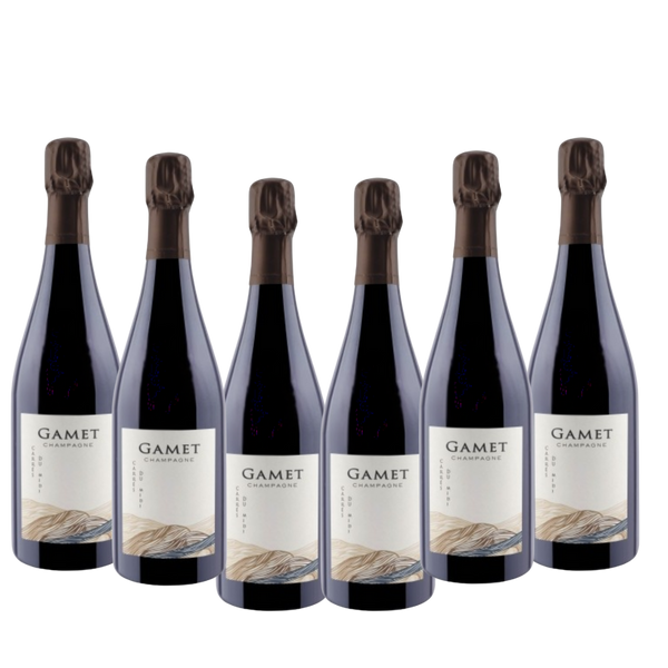 2019 Maison Gamet - Carres du Midi Blanc de Noir Brut Nature - Bundle of 6