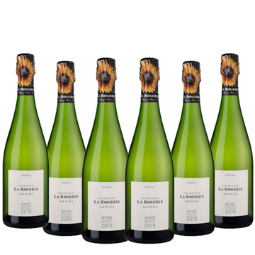 2015 La Rogerie - Heroine Blanc de Blancs Grand Cru Extra Brut Millesime - Bundle of 6