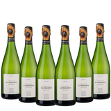 2015 La Rogerie - Heroine Blanc de Blancs Grand Cru Extra Brut Millesime - Bundle of 6