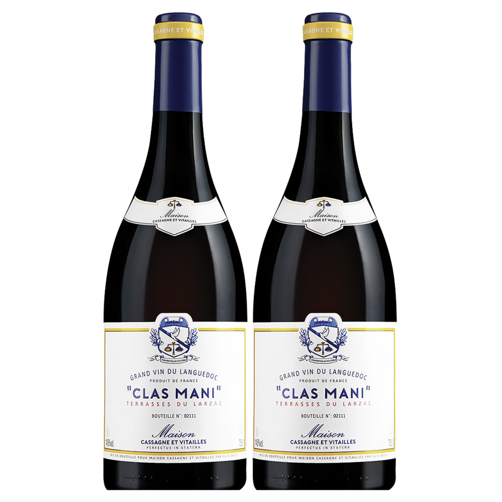 2017 Cassagne et Vitailles - Clas Mani Terrasses du Larzac - Bundle of 2