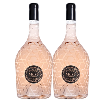 2020 Miraval - Cotes de Provence Rose Muse (1.5 L - Magnum) - Bundle of 2
