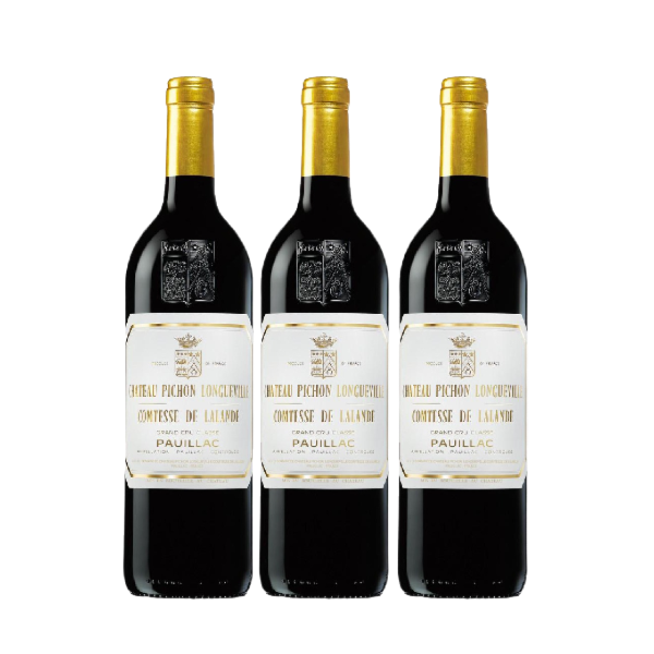 Chateau Pichon-Longueville-Comtesse de Lalande Pichon Lalande Panachee Magnum Case (95/96/00)  Red