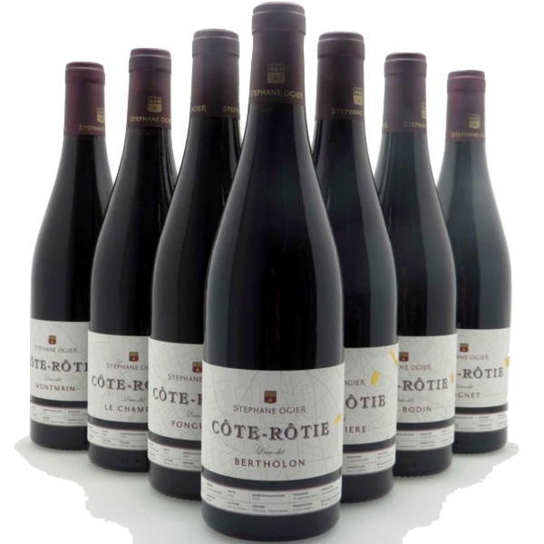 2015 Ogier - 7 Lieux Dits Collection 2015 (Fongeant, Cote-Bodin, Le Champon, La Vialliere, Bertholon, Montmain and Cognet) (7 Bottle Case - Standard Bottles)
